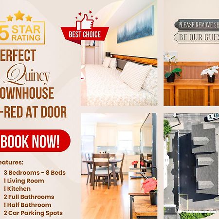 41 - 3Br Quincy - Lovely Townhouse Near Parish ภายนอก รูปภาพ